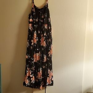 Torrid size 3 black maxi dress